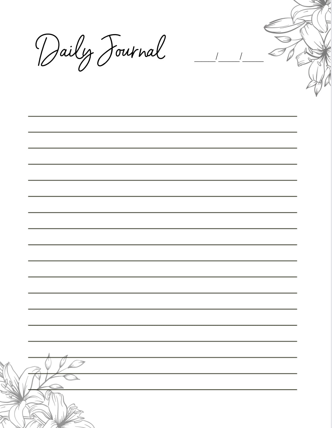 Untamed Joy Guided Workbook and Journal - ONLY