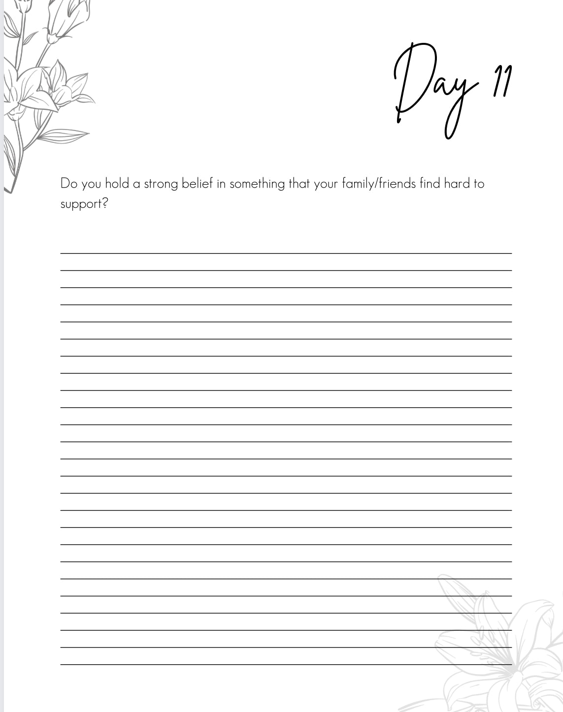 Untamed Joy Guided Workbook and Journal & Daily Questions BUNDLE