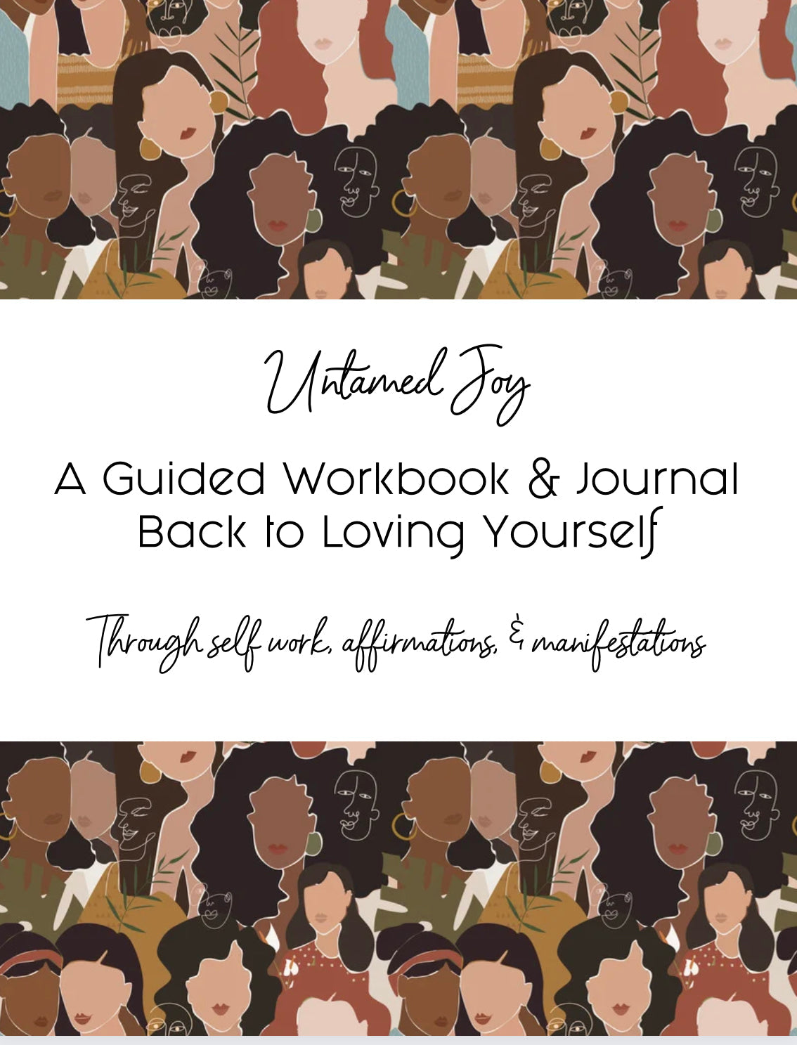 Untamed Joy Guided Workbook and Journal & Daily Questions BUNDLE
