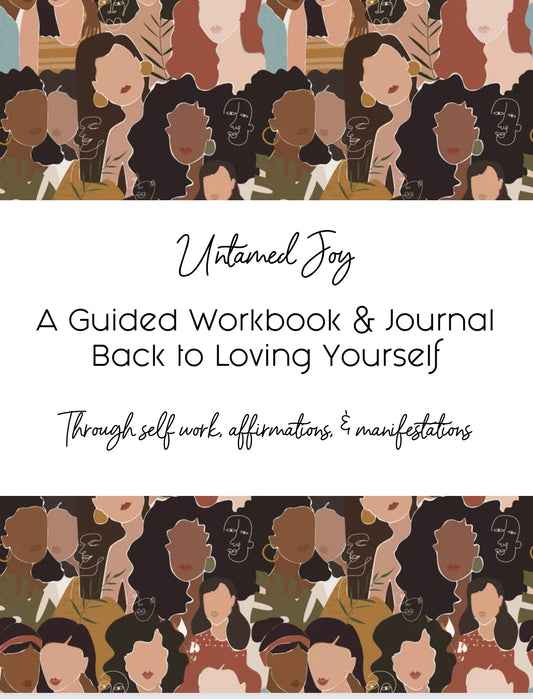 Untamed Joy Guided Workbook and Journal & Daily Questions BUNDLE